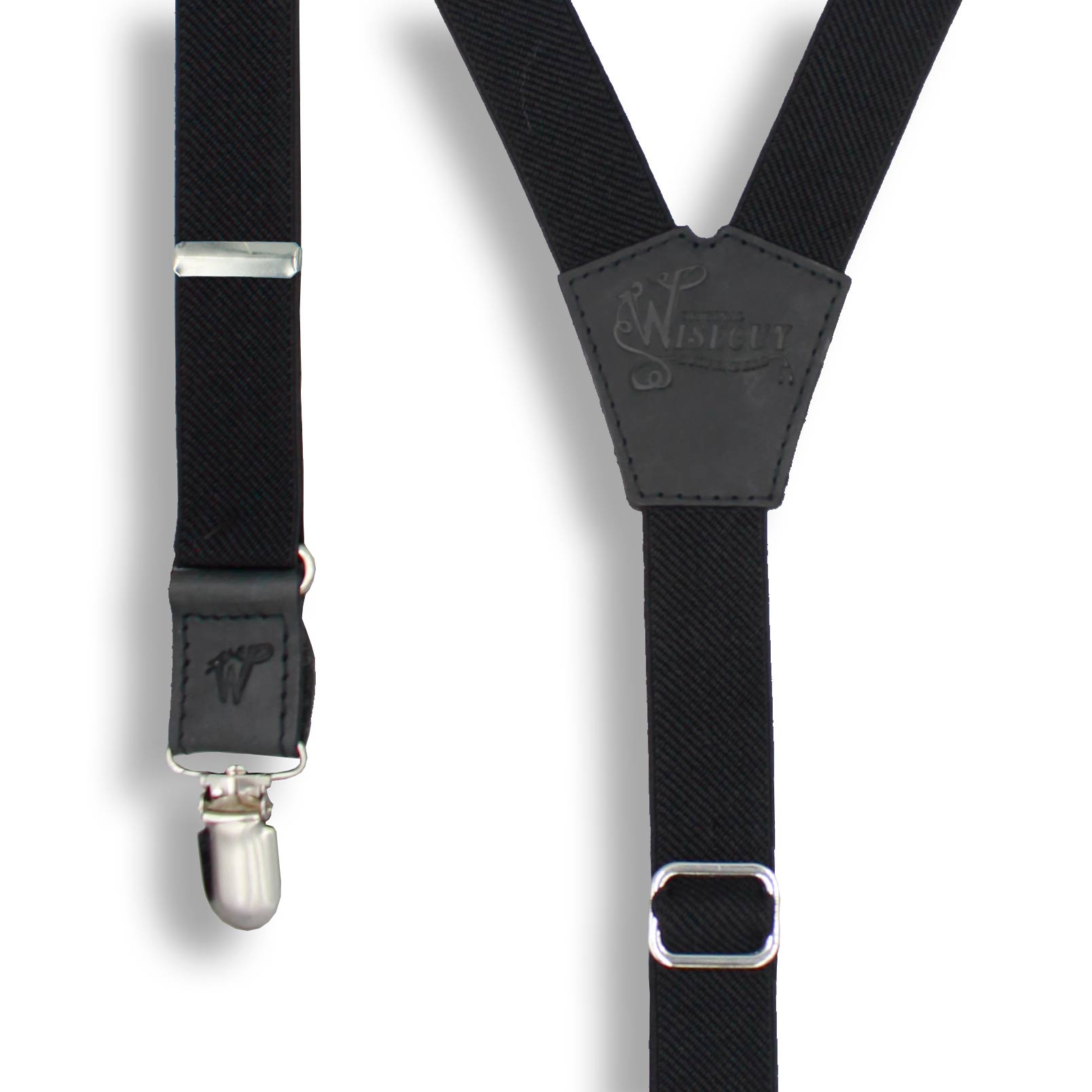 Essential Black Slim Suspenders No. E5015